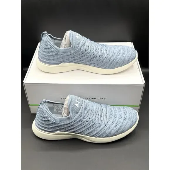 NWT APL TechLoom Wave Forged Blue Ivory Athletic Running Sneakers Mens Size 10 M APL ICE BLUE/SLATE/PRISTINE Men main image 2